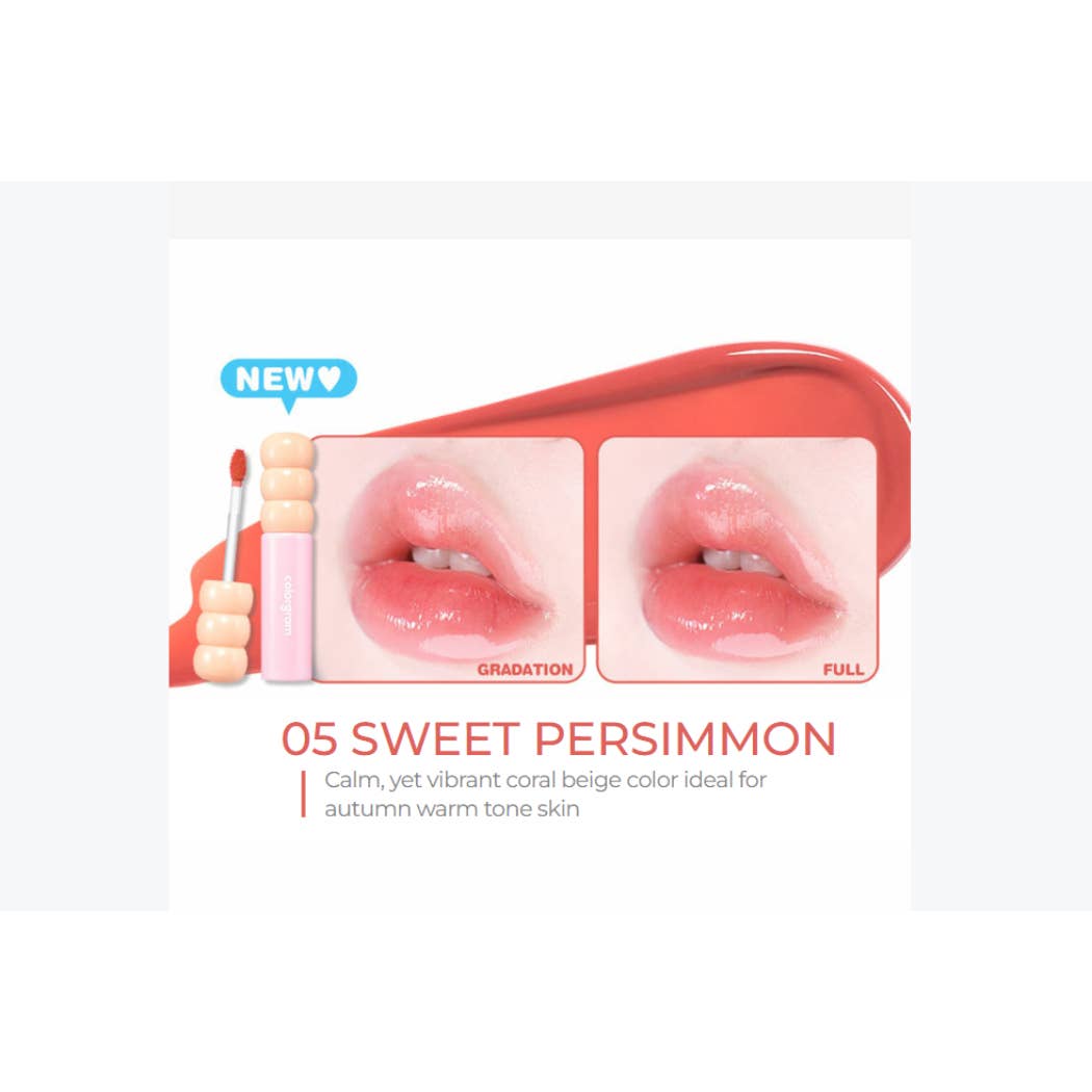 Image of COLORGRAM Fruity Glass Tint Lip Gloss